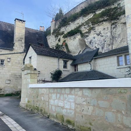 Вілла L'Escale Troglo Au Bord De La Loire Souzay-Champigny Екстер'єр фото