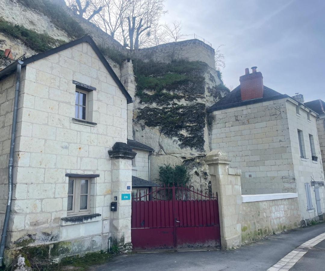 Вілла L'Escale Troglo Au Bord De La Loire Souzay-Champigny Екстер'єр фото